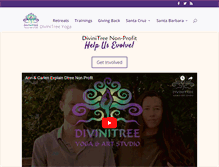 Tablet Screenshot of divinitree.com